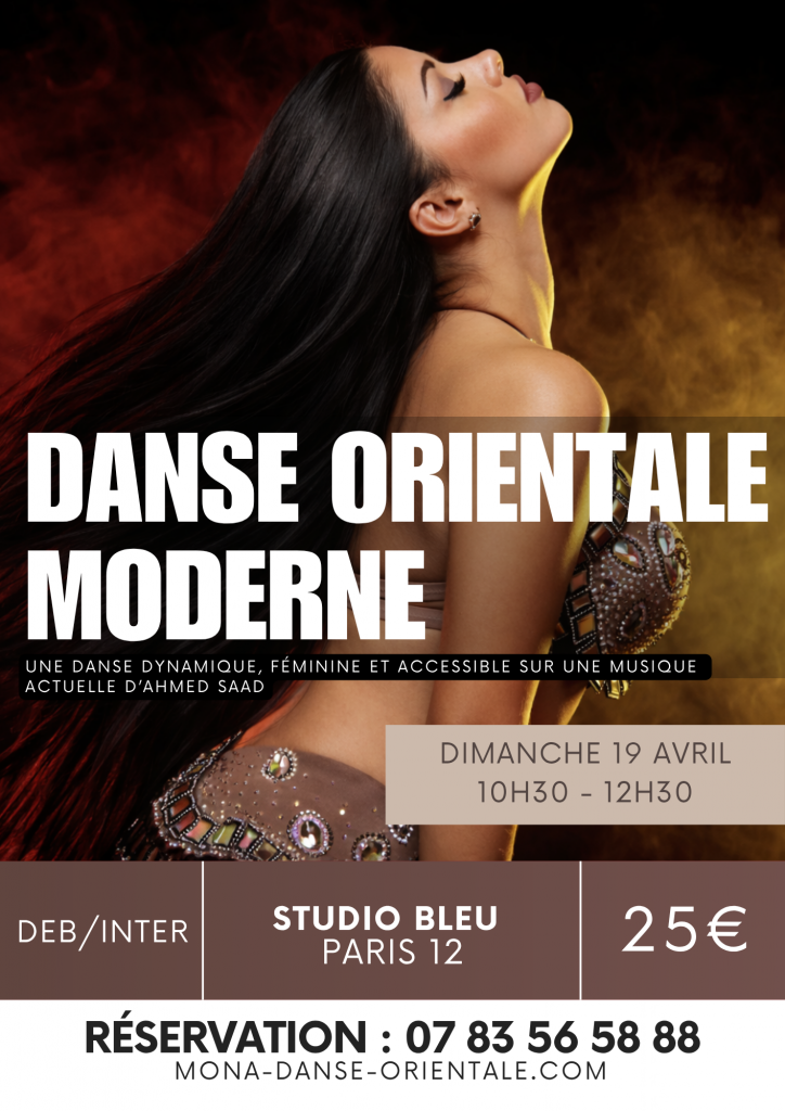 Stage danse orientale à paris avec mona loew