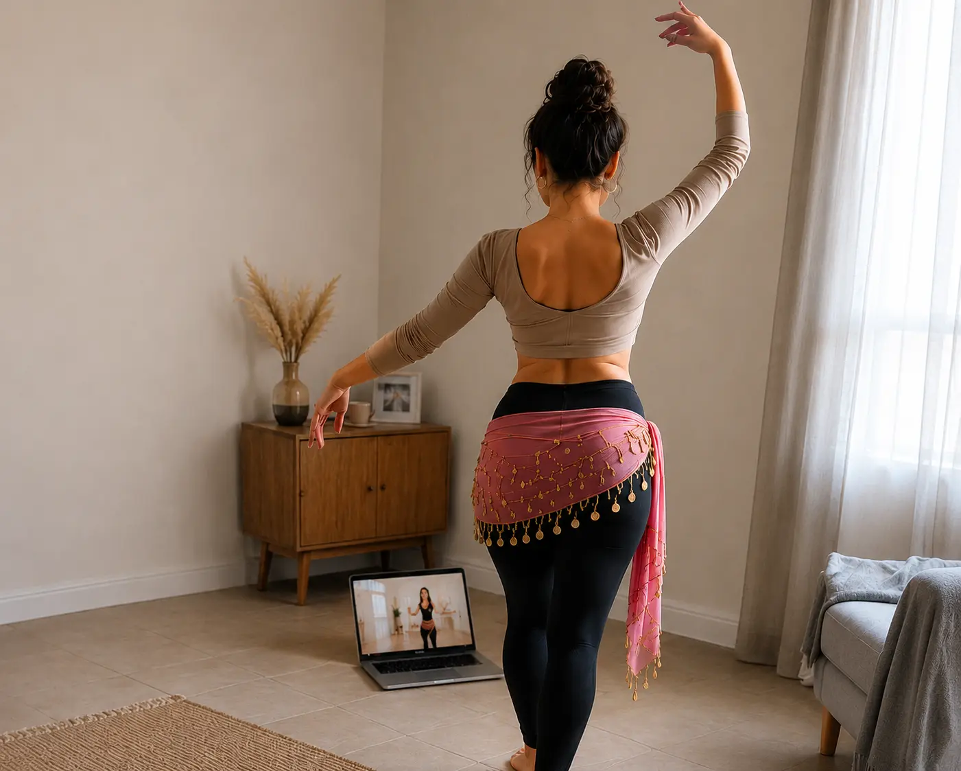 Cours en ligne de danse orientale pour débutantes avec Habibi Dance